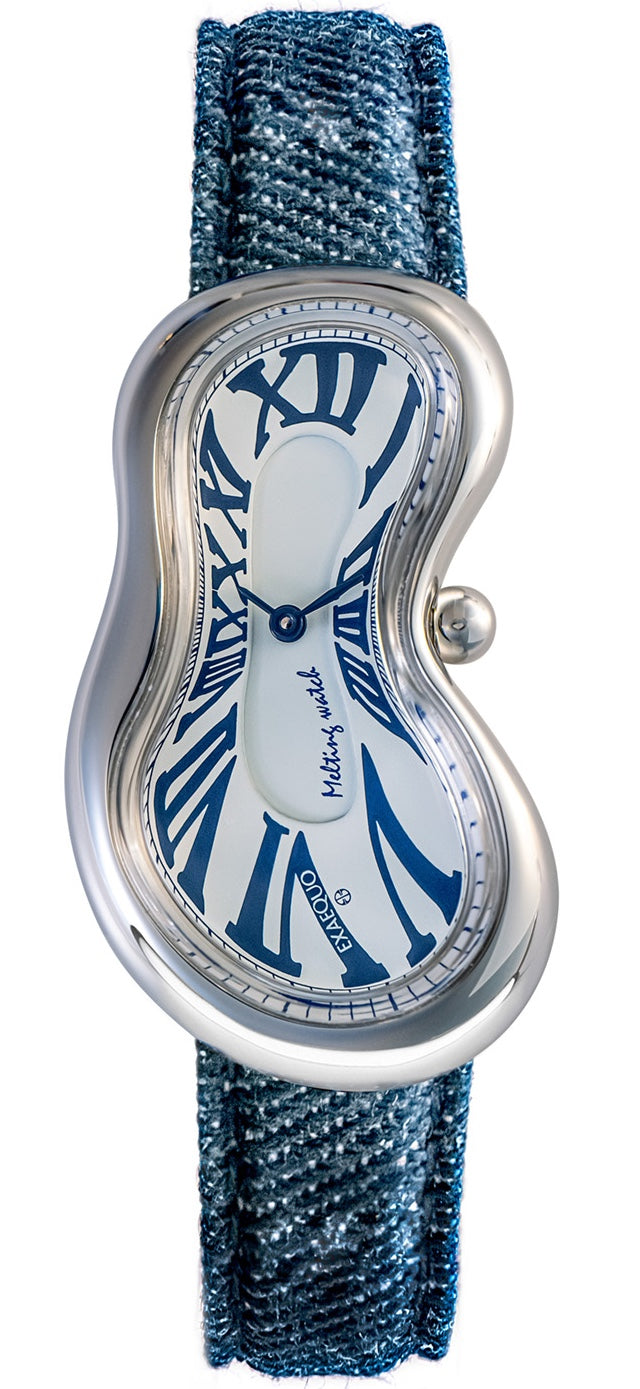 Exaequo Classic Melting SS 316L White Denim  Watch EX0001.0012 Image 1