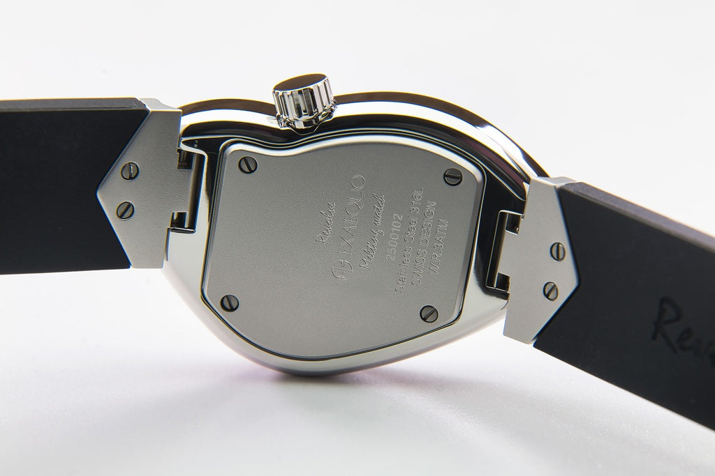Exaequo Revolve Melting SS White Dial Watch EX0031.0002 Image 4