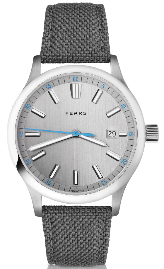 Fears Redcliff 39.5 Date Pewter Grey Watch BS139.510.044.123 Image 2