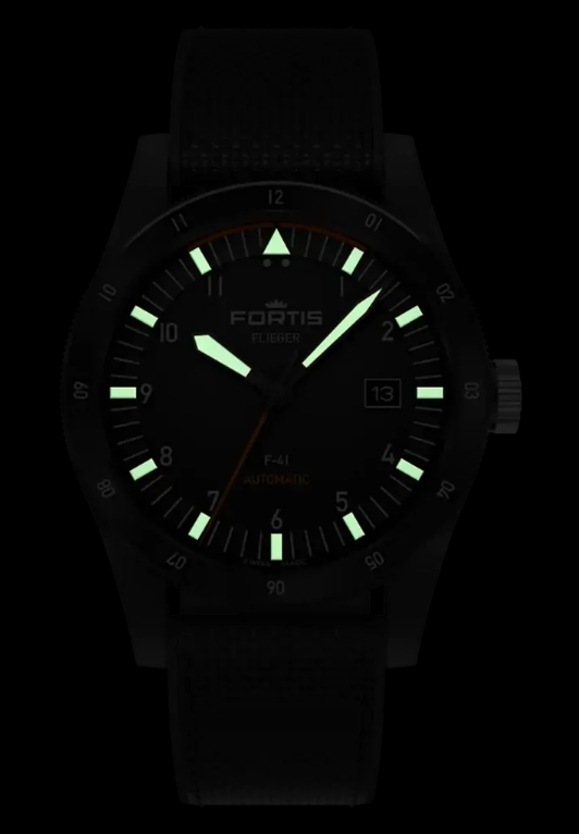 Fortis Flieger F-41 Tactical Green Watch F4220031 Image 3