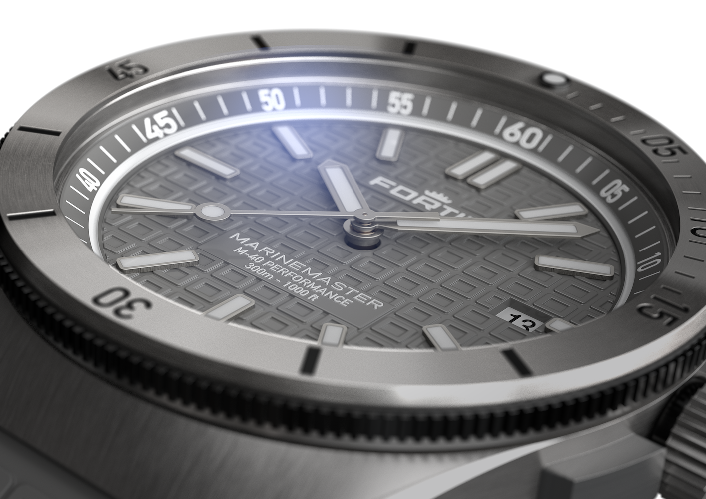 Fortis Marinemaster M-40 Rockstone Gray Watch F8120005 Image 7