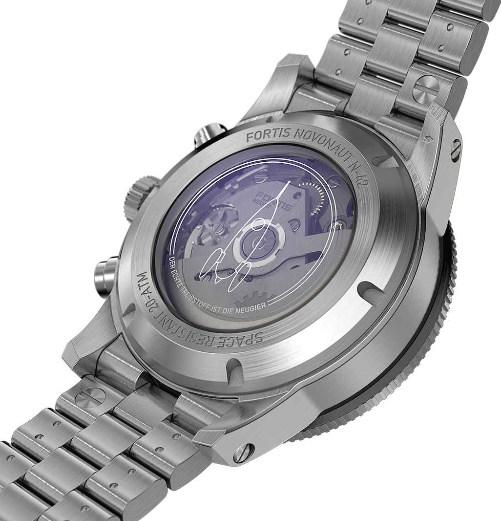 Fortis Watch Novonaut N-42 First Edition Bracelet Limited Edition F2040010 Image 3
