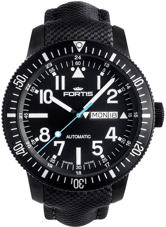 Fortis Watch Aquatis Diver Black 647.18.41 LP
