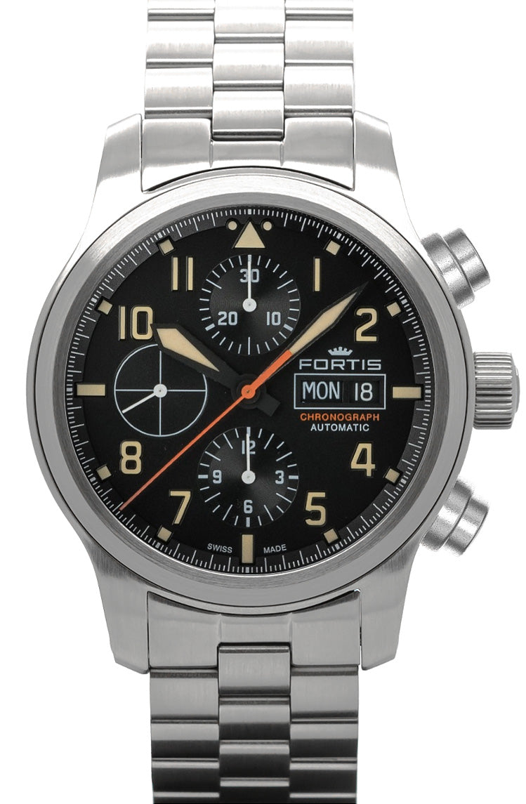 Fortis Watch Aviatis Aeromaster Old Radium Chronograph 656.10.28 MB