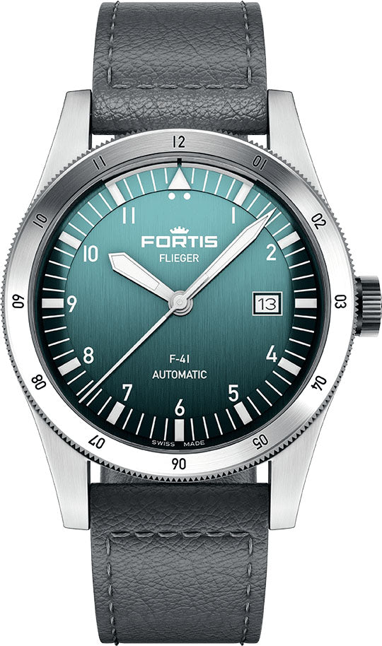 Fortis Watch Flieger F-41 Automatic Petrol F4220022