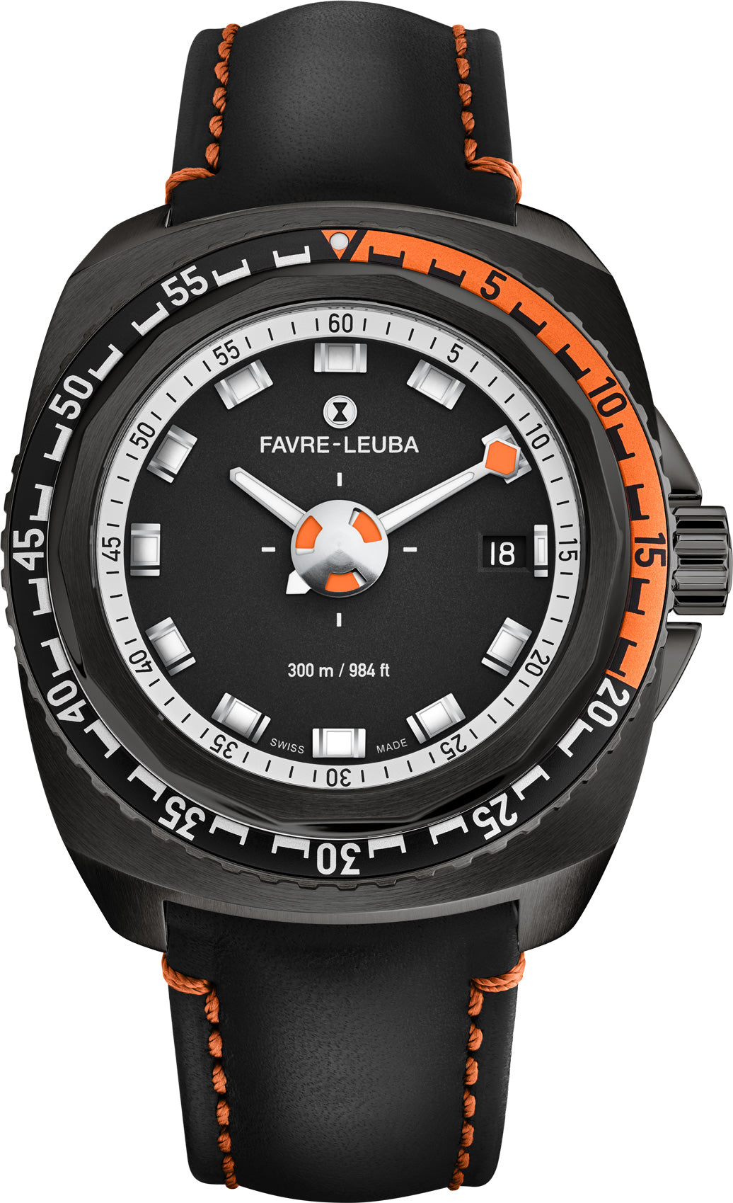 Favre-Leuba Watch Deep Blue 41 00.10106.09.13.41