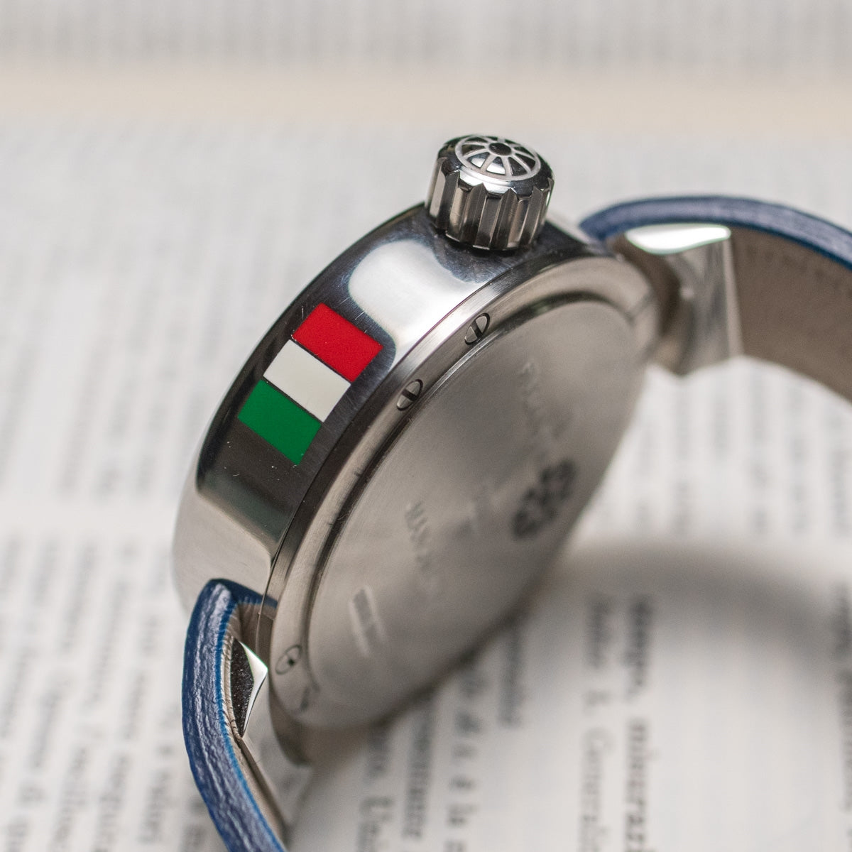 Giuliano Mazzuoli Manometro Italia Rinuova White Limited Edition MNIT5S Image 4