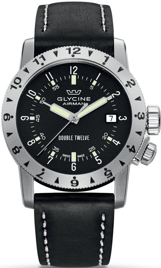 Glycine Watch Airman Double Twelve 3938.19.LB9B