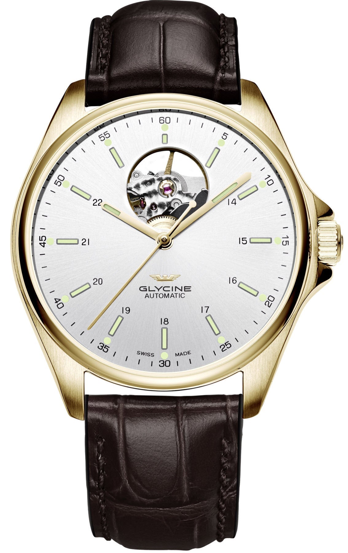 Glycine Watch Combat Classic Open Heart GL0121