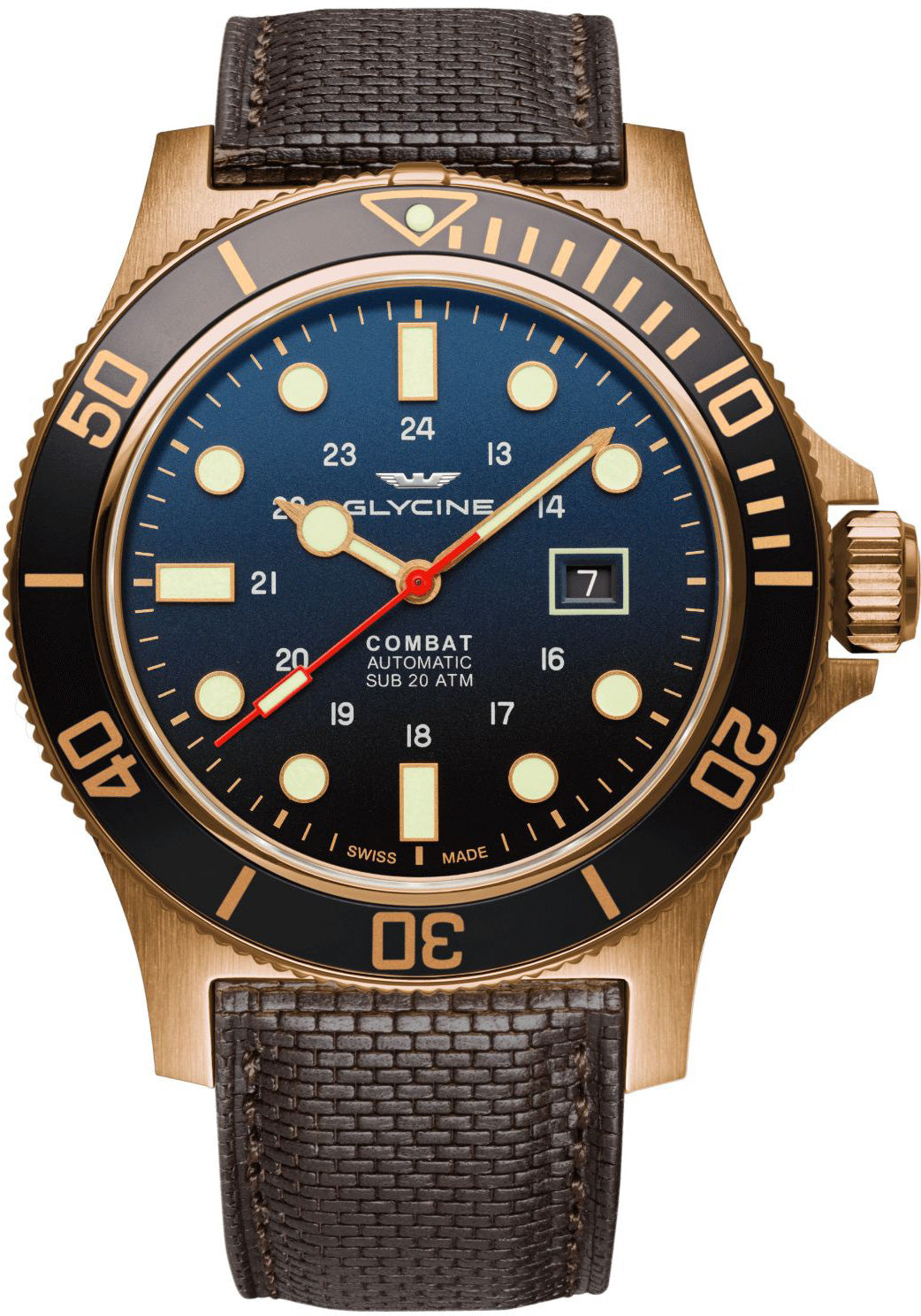 Glycine Watch Combat Sub Bronze GL0200