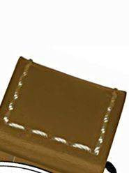 Glycine Brown Calf Leather White Stitching For Incursore 44mm Manual 