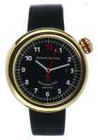 Giuliano Mazzuoli Manometro Carbon Fibre & Polished Gold 7470PGC