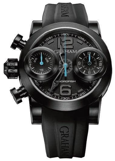 Graham Watch Swordfish Booster Blue PVD 2SWBB.U36L.K58N