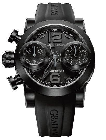 Graham Watch Swordfish Booster Grey PVD 2SWBB.S36L.K58N