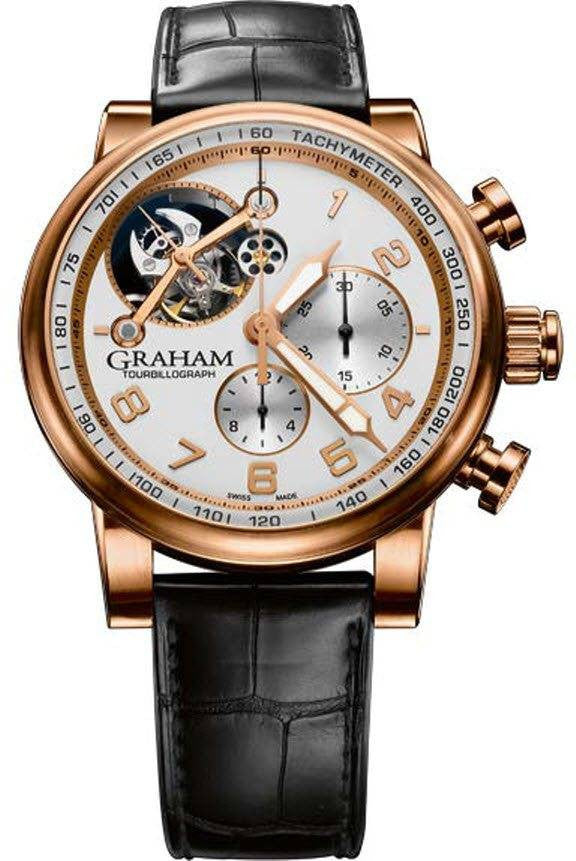 Graham Silverstone Tourbillograph White Dial D 2TSAR.W01A