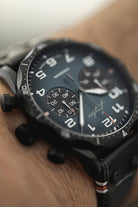 Junghans Meister Pilot Automatic Navy Blue Watch 27/4397.00 Image 6