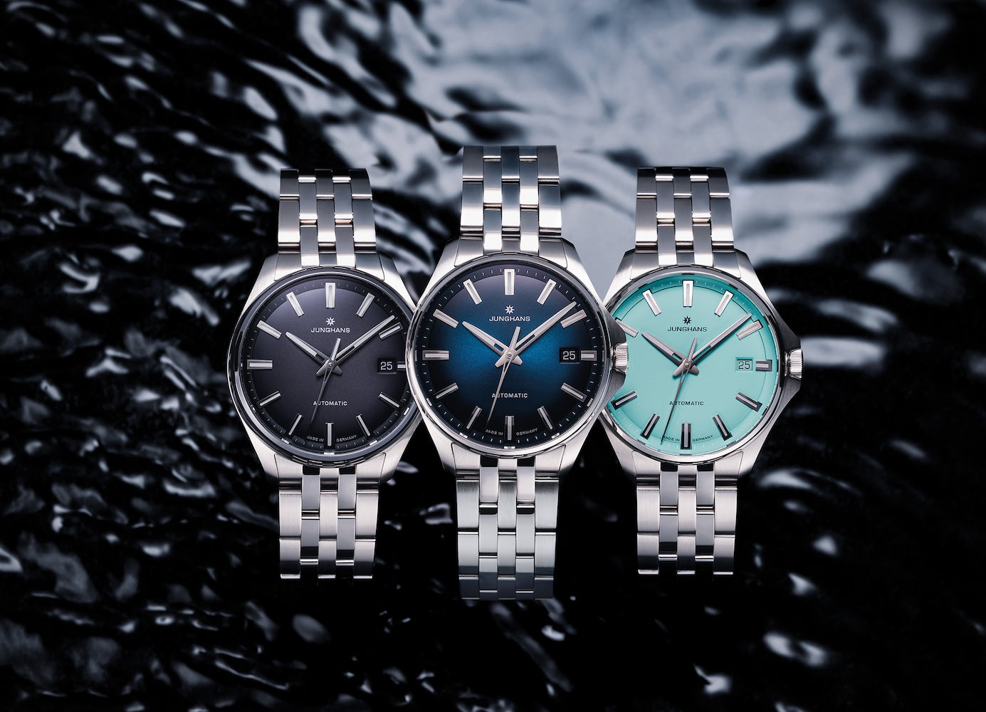 Junghans Meister S Automatic 36mm Dark Blue Watch 27/4582.44 Image 3