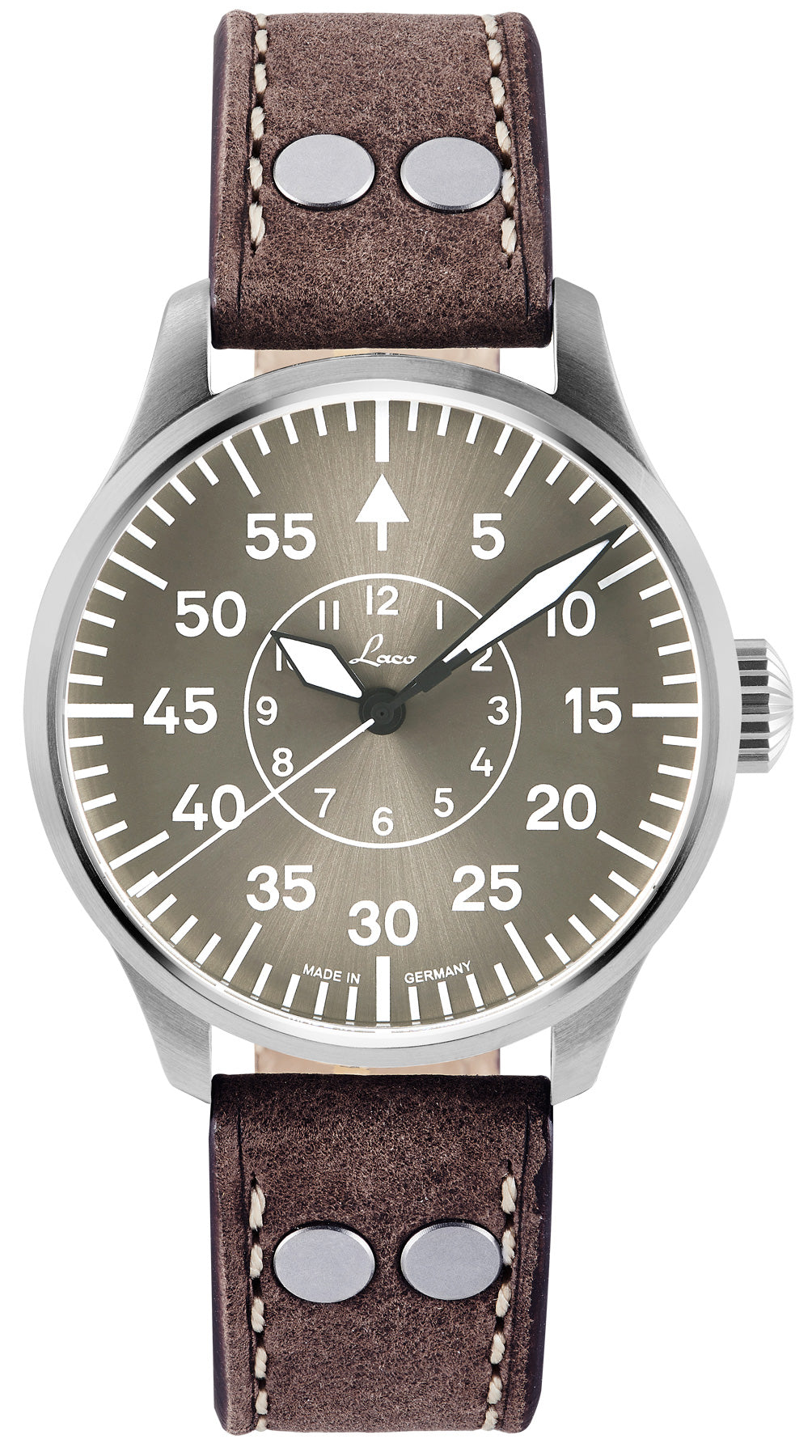 Laco Watch Aachen Taupe 42 Limited Edition 862117