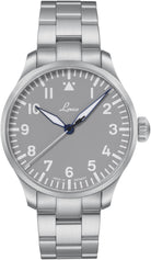 Laco Watch Flieger Basic Augsburg Grau 42 Bracelet 862158.MB
