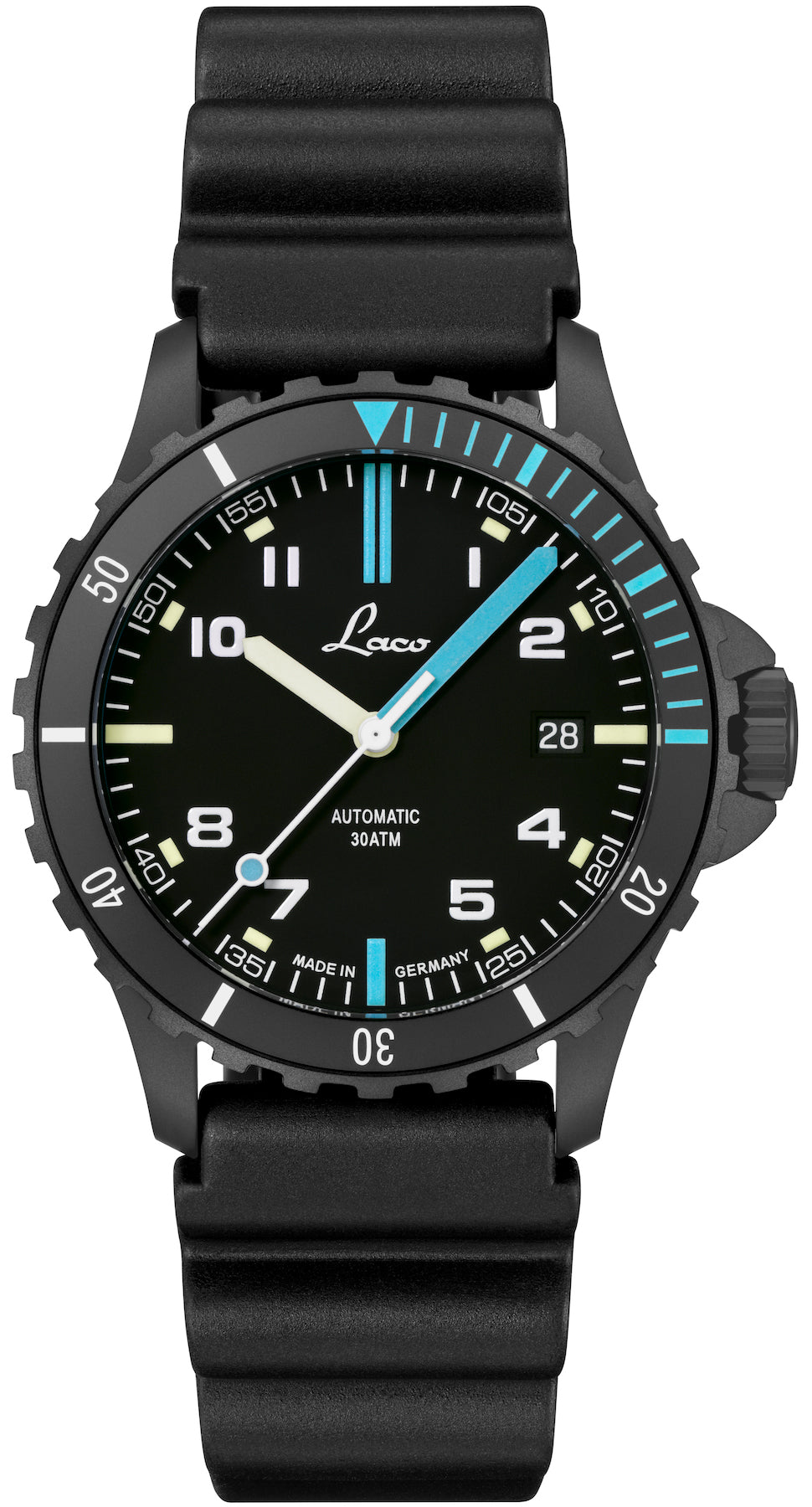 Laco Watch Scorpion Atlantik 39 Rubber 862133.0 Rubber