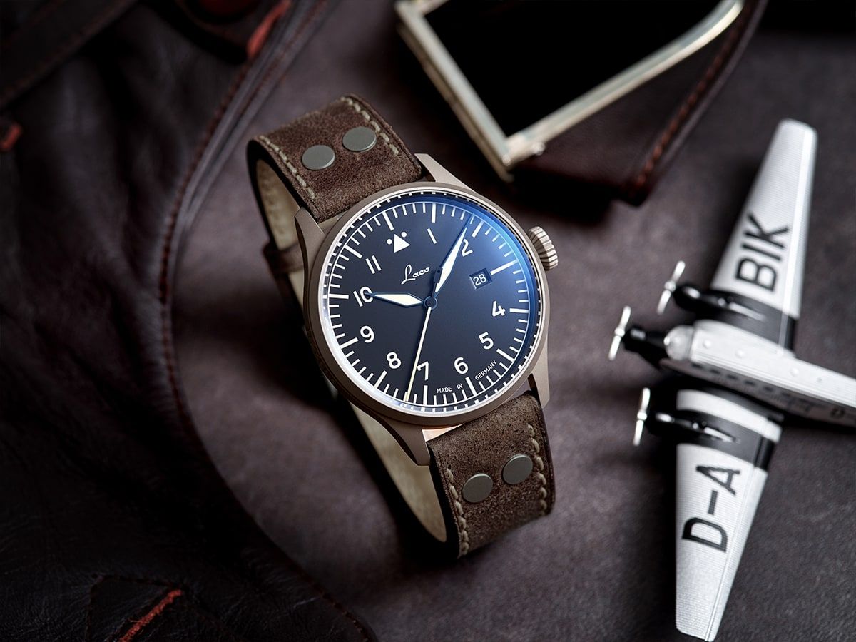 Laco Stuttgart PRO　37mm Laco Flieger Pro Stuttgart Pro 37mm Watch | HYPE Watches