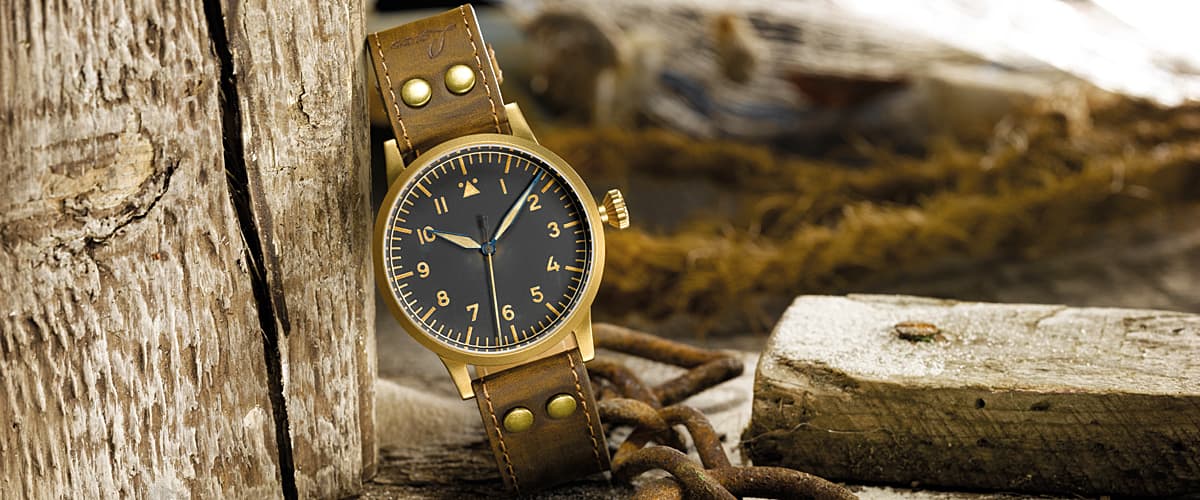 Laco Watch Aviator Saarbrucken Bronze 862085 Image 5