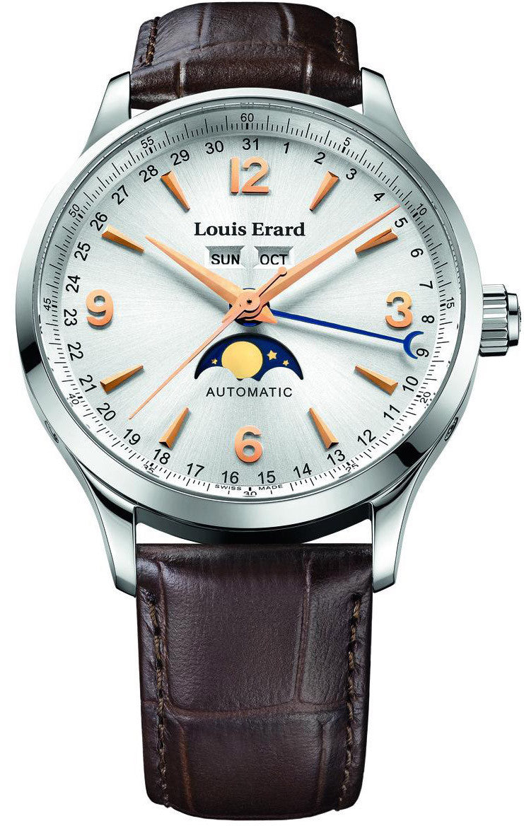 Louis Erard Watch 1931 Calendar Moonphase 31218AA11.BDC21
