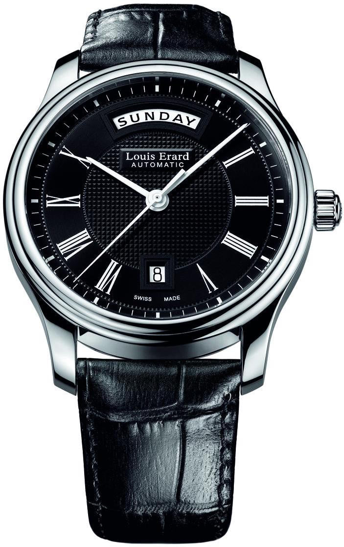 Louis Erard Watch Heritage Classic Day Date 67258AA22.BDC02