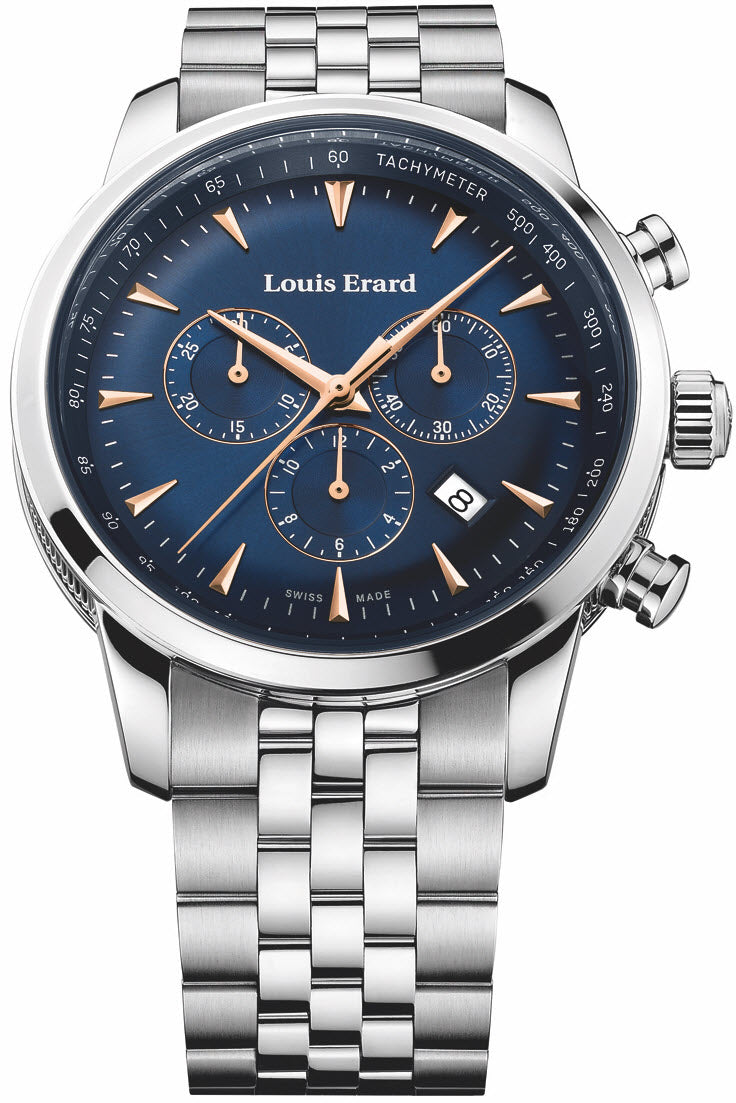 Louis Erard Watch Heritage Quartz Chrono 13900AA15.BMA38