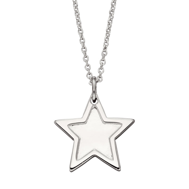 Little Star Sterling Silver Millie Star Adult Necklace LSN0143