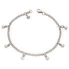 Little Star Sterling Silver Pearl Remi Childs Charm Bracelet LSB0315