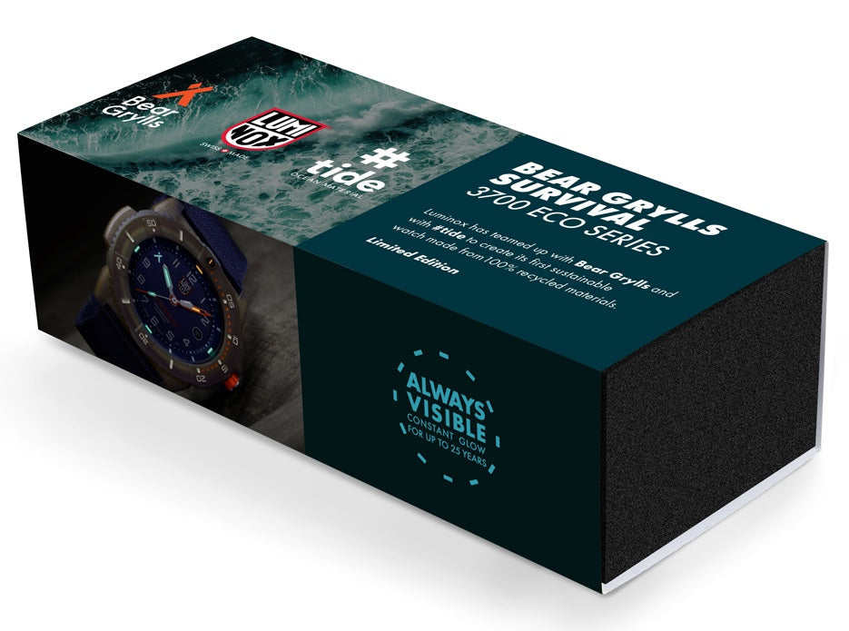 Luminox Sea Leatherback Sea Turtle Giant 0320 Series Black Watch XS.0321.ECO Image 9