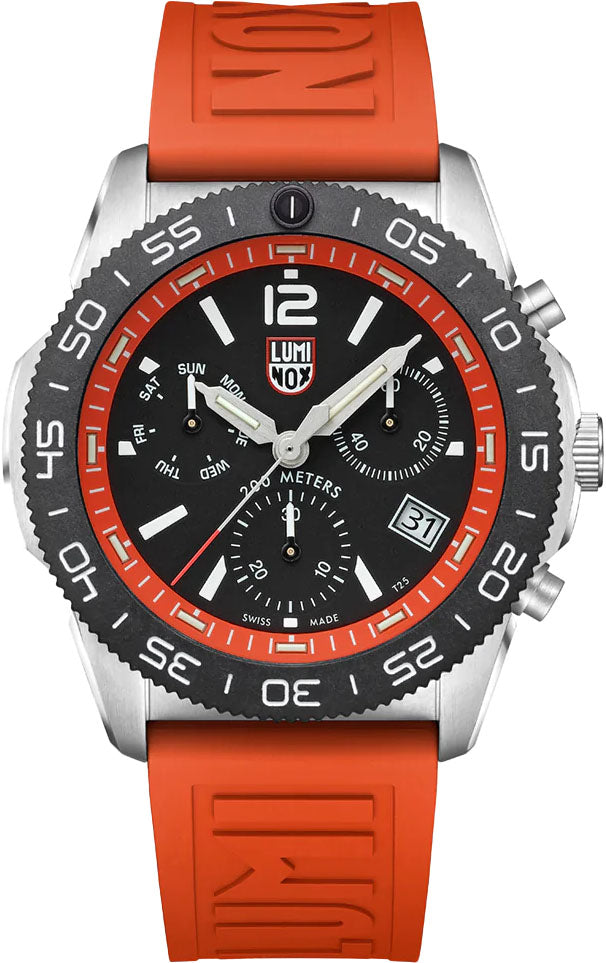 Luminox Sea Pacific Diver Chronograph 3140 Black Orange XS.3149 Image 1