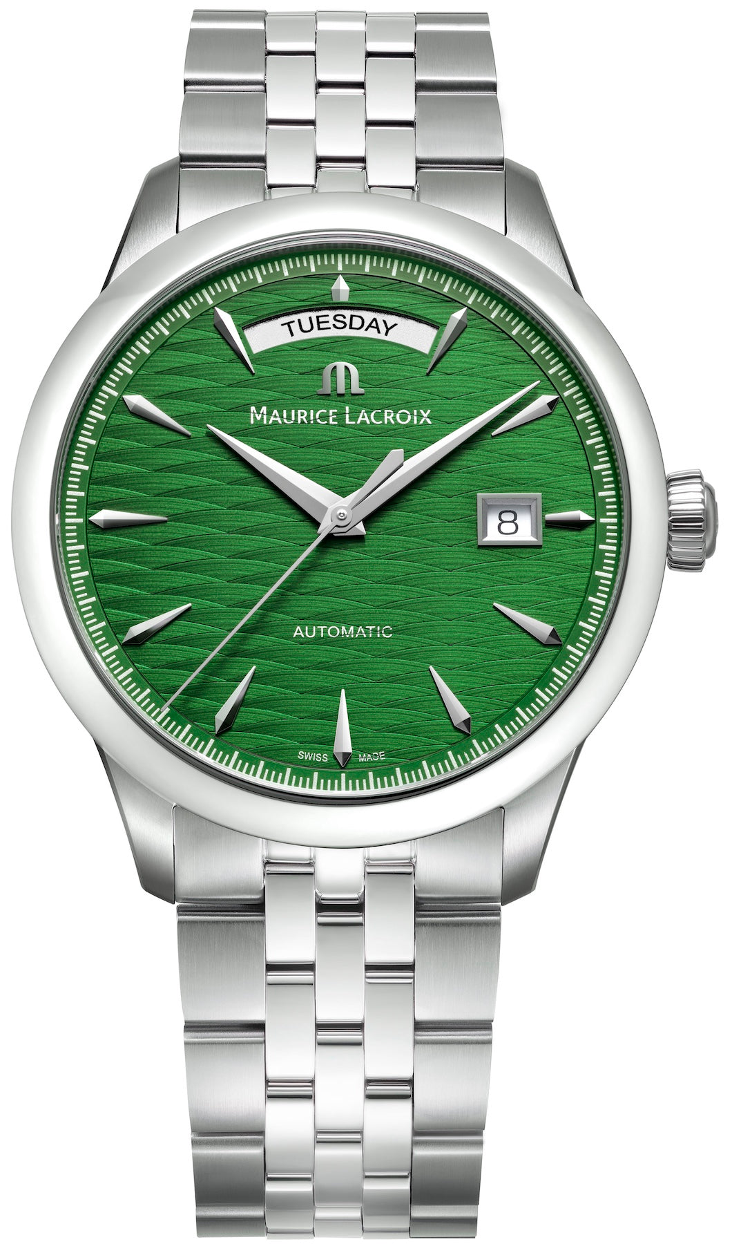 Maurice Lacroix 1975 Automatic Day Date Sapin Green Limited Edition Watch 756058-SS002-630-1 Image 1