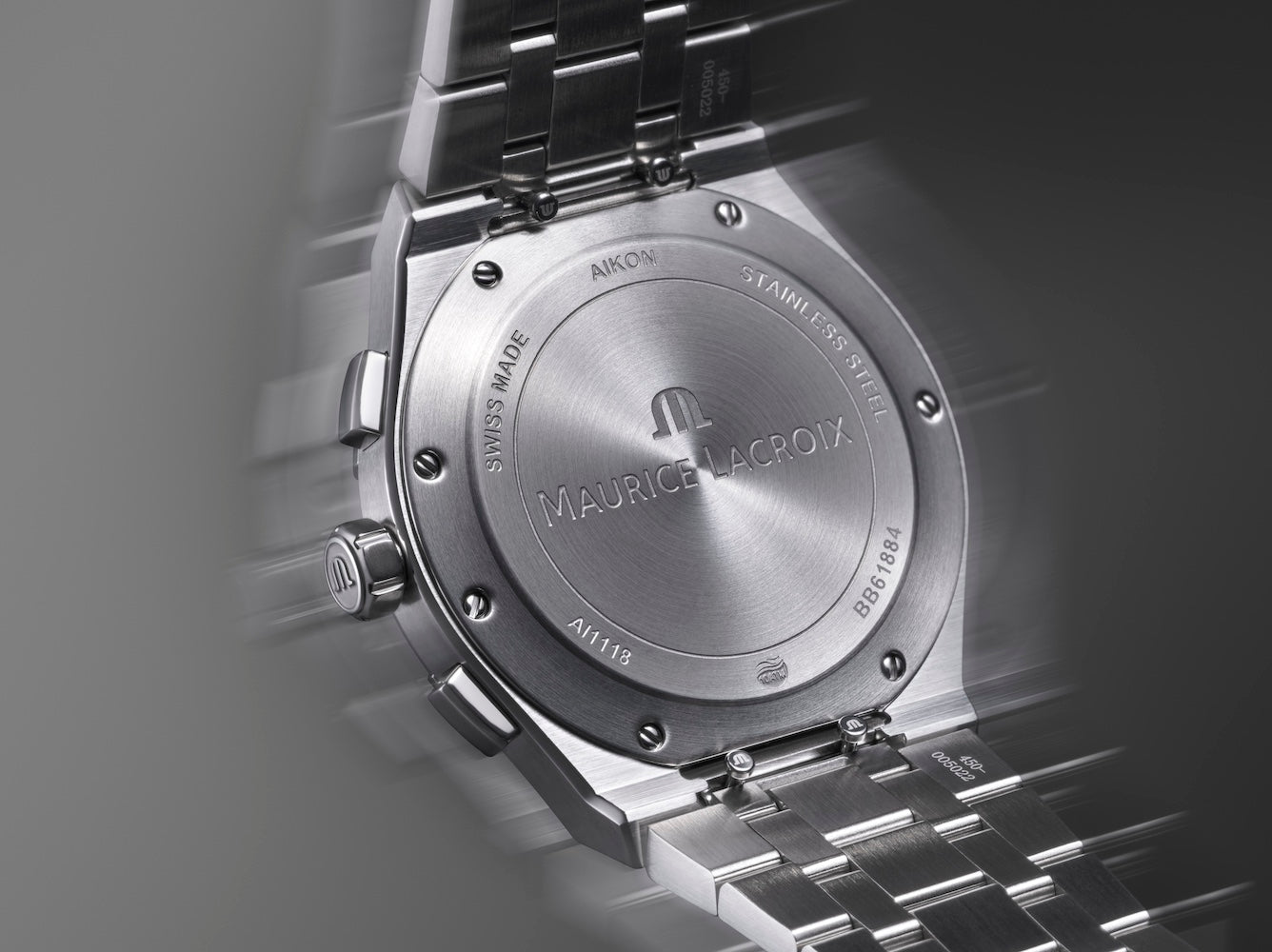 Maurice Lacroix Aikon Quartz Chronograph Watch AI1118-SS002-330-1 Image 3
