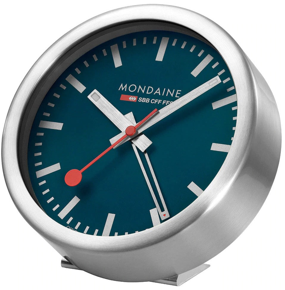 Mondaine Clock Deepest Blue A997.MCAL.46SBV