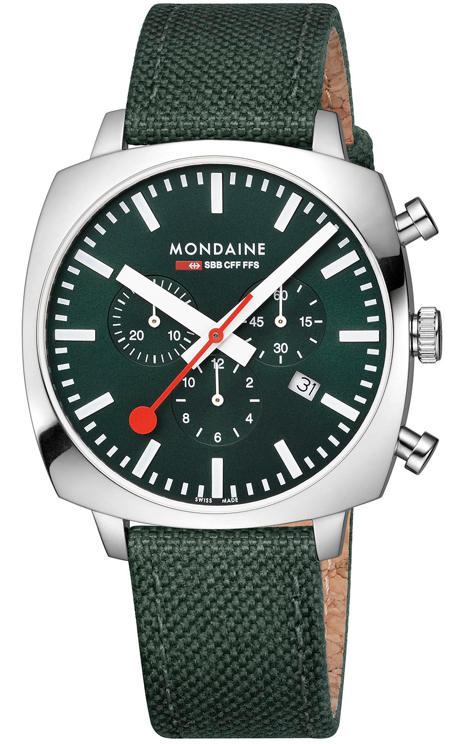 Mondaine Watch Official Swiss Railways Cushion Set MSL.41460.LF.SET