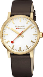 Mondaine Watch Evo2 40mm Grape Leather  MSE.40112.LGV