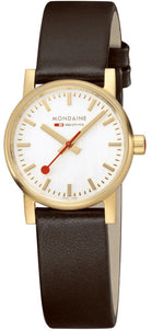 Mondaine Watch Evo2 Brown Vegan Grape Leather MSE.30112.LGV