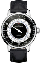MeisterSinger Watch Adhaesio AD902 Croco Print Black Image 1