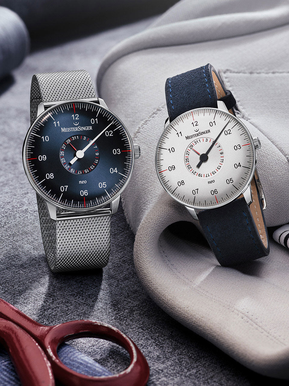 MeisterSinger Watch Neo Plus Pointer Date NED417 Image 4