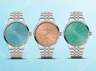 MeisterSinger Yaara Salmon Silver Watch YA916S Image 2