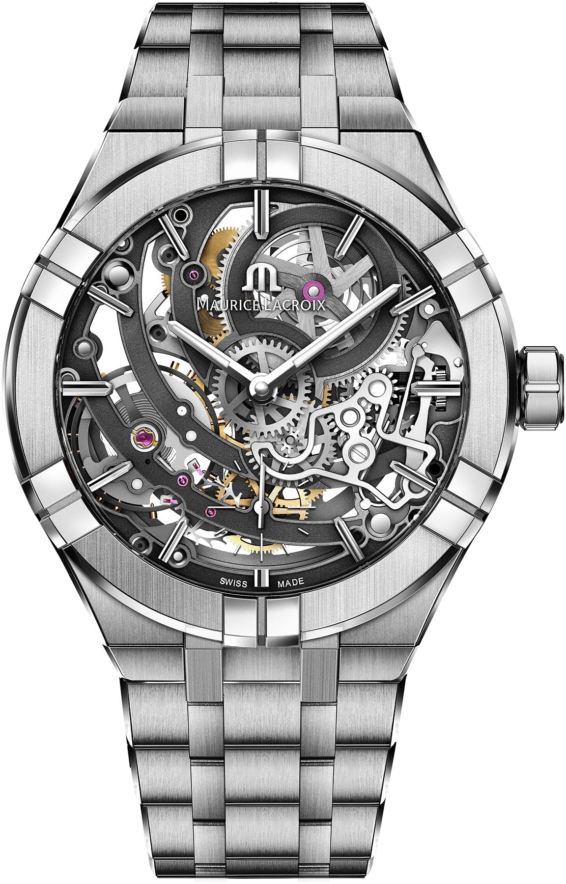 Maurice Lacroix Watches Aikon Manufacture Skeleton AI6028-SS002-030-1