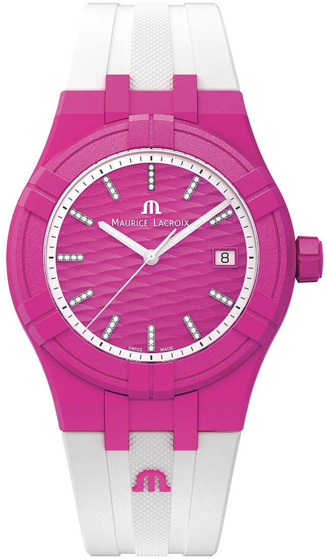 Maurice Lacroix Watch Aikon Quartz TIDE Dark Pink AI2008-FFFF1-3A0-0