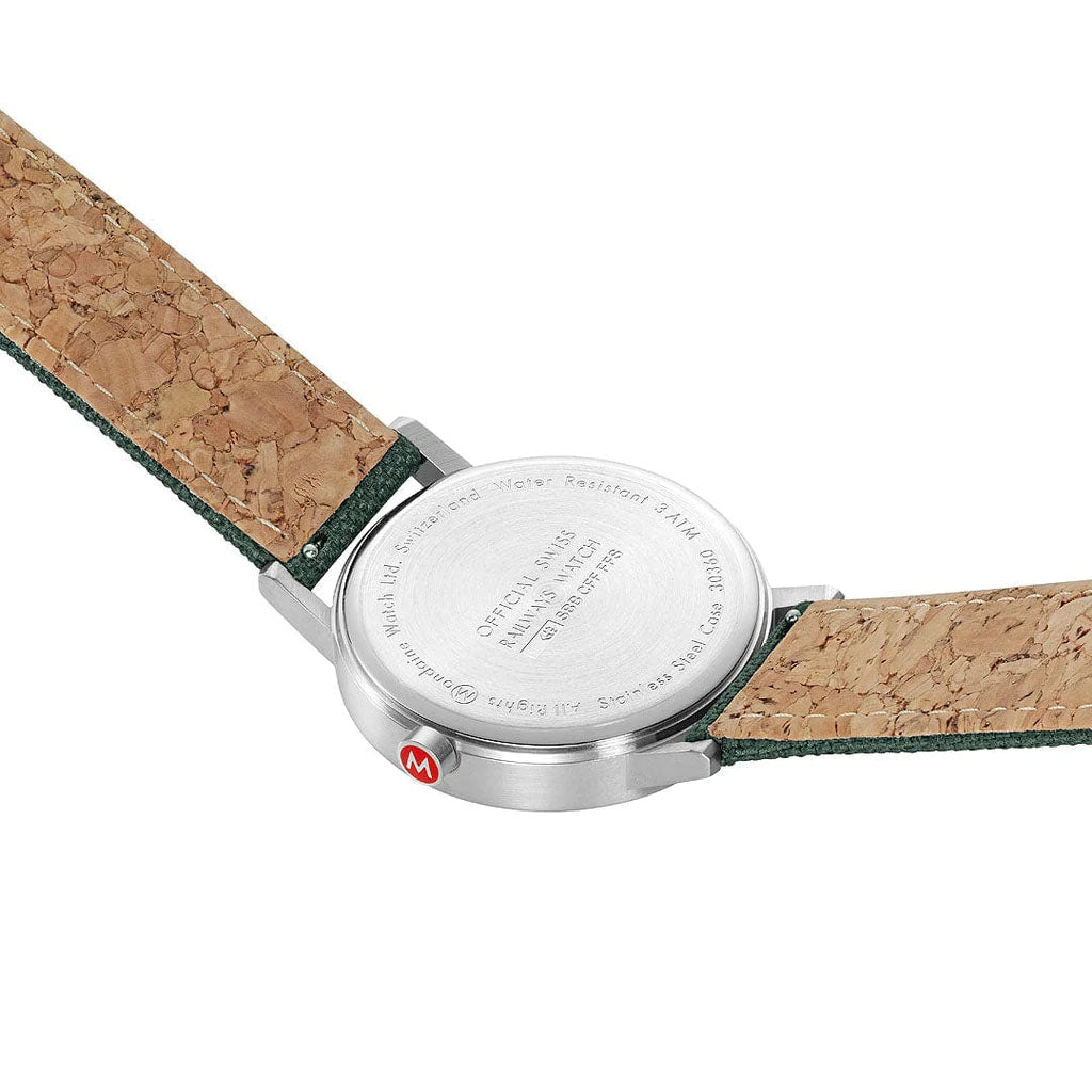 Mondaine Classic Park Green Watch A660.30360.60SBF Image 3