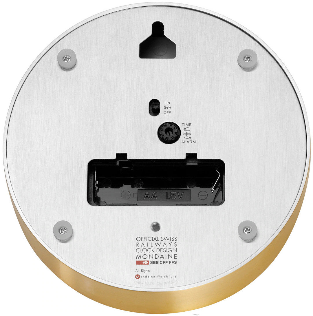 Mondaine Clock Alarm Forest Green A997.MCAL.66SBG Image 2