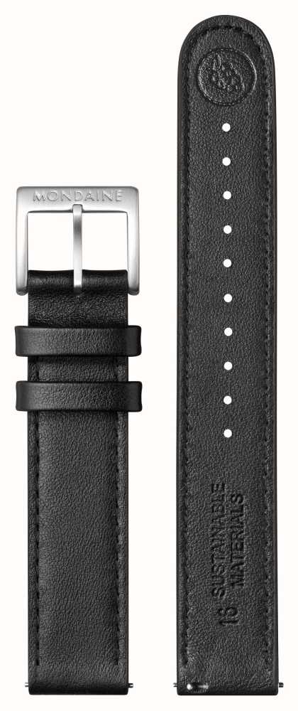 Mondaine SBB Stop2Go Black Grape Leather Watch MST.34020.LBV.SET Image 9