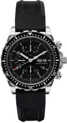 Marathon Watch Dive Jumbo Diver Pilots Automatic Chronograph CSAR WW194014SS-0130