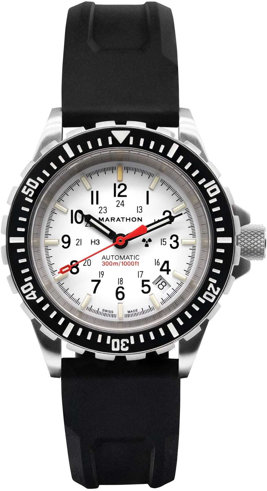 Marathon Watch Dive Large Arctic Edition Divers Automatic GSAR WW194006SS-0530