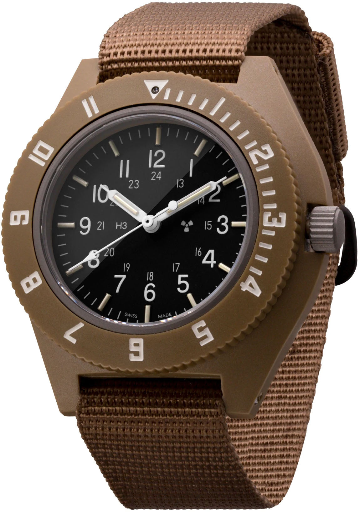 Marathon Watch Navigator Desert Tan Pilots WW194001DT-0802
